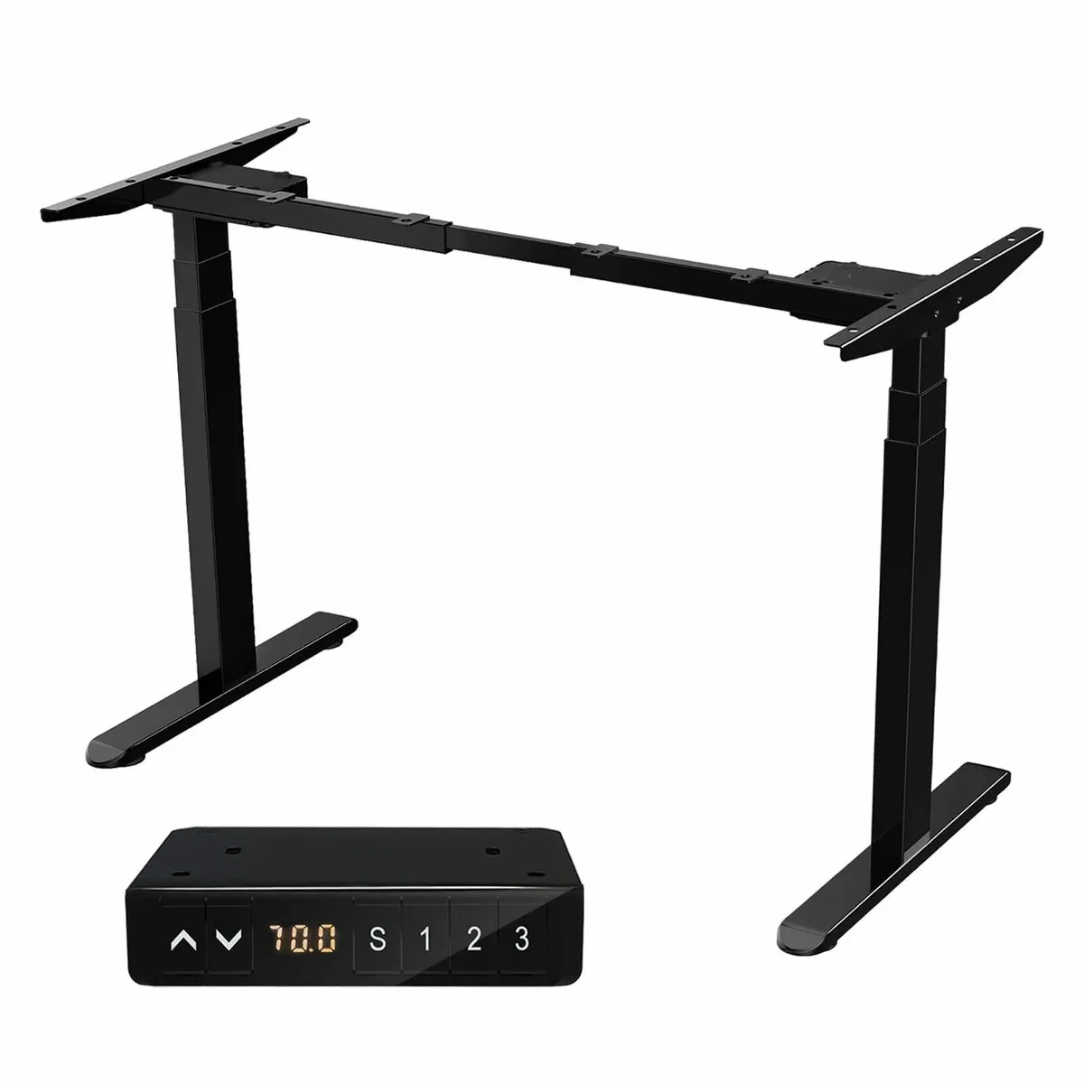Height Adjustable Standing Desk Frame with Dual - Image 1