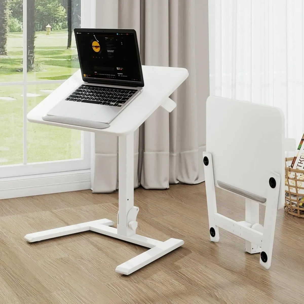 Adjustable Height Small Standing Desk Foldable - Image 1