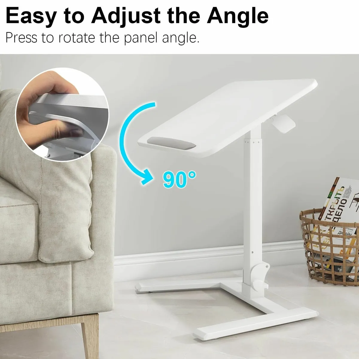 Adjustable Height Small Standing Desk Foldable - Image 4