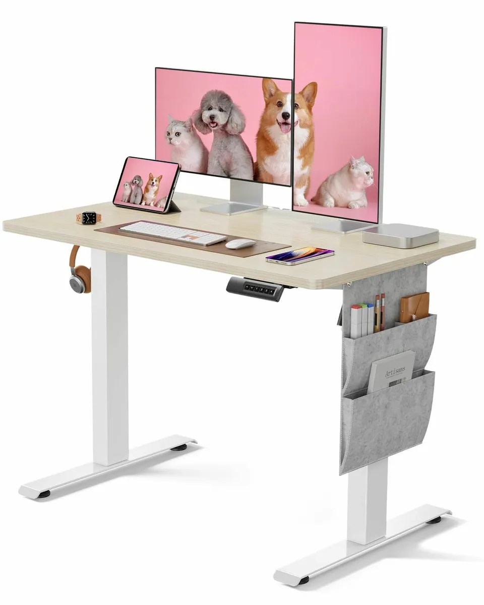 Standing Desk Adjustable Height Electric with - Image 1