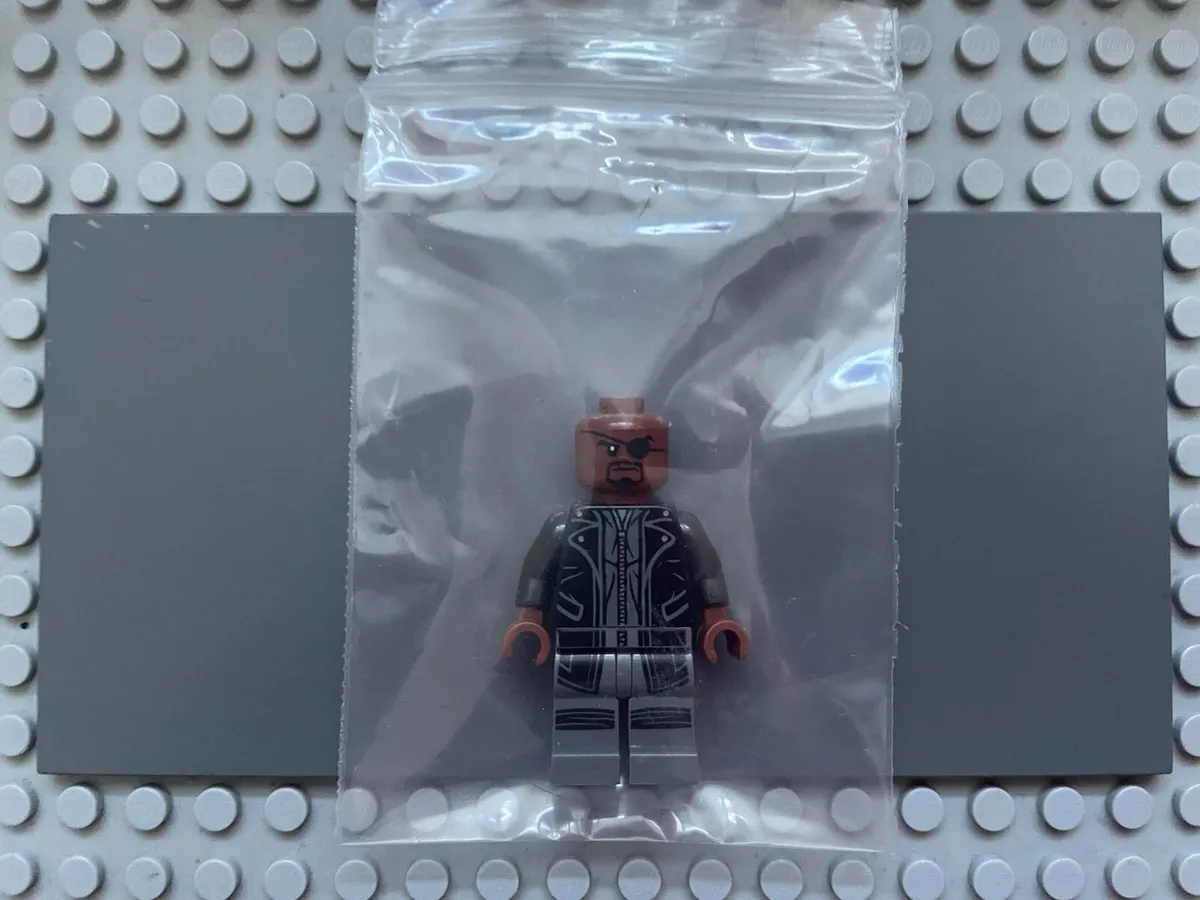 lego super heroes sh0185 Nick Fury minifigure - Image 3