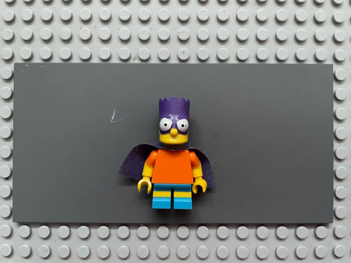 lego simpsons sim031 Bartman minifigure - Image 1