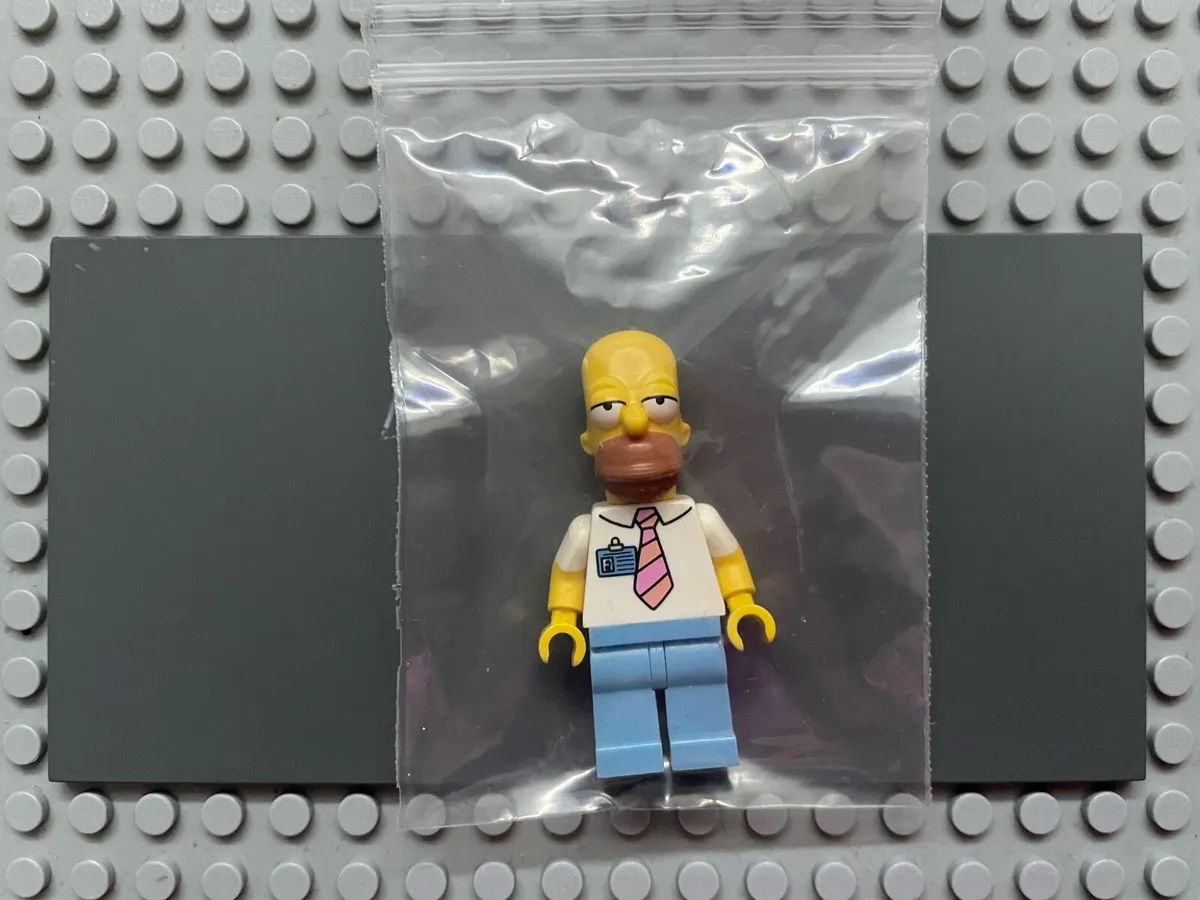 lego simpsons sim001 Homer Simpson minifigure - Image 3