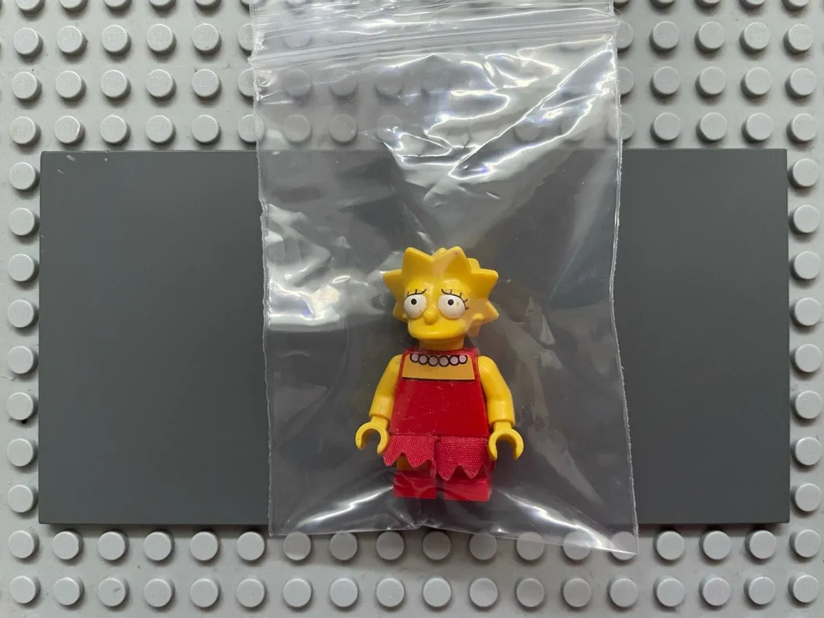 lego simpsons sim004 Lisa Simpson Minifigure - Image 3