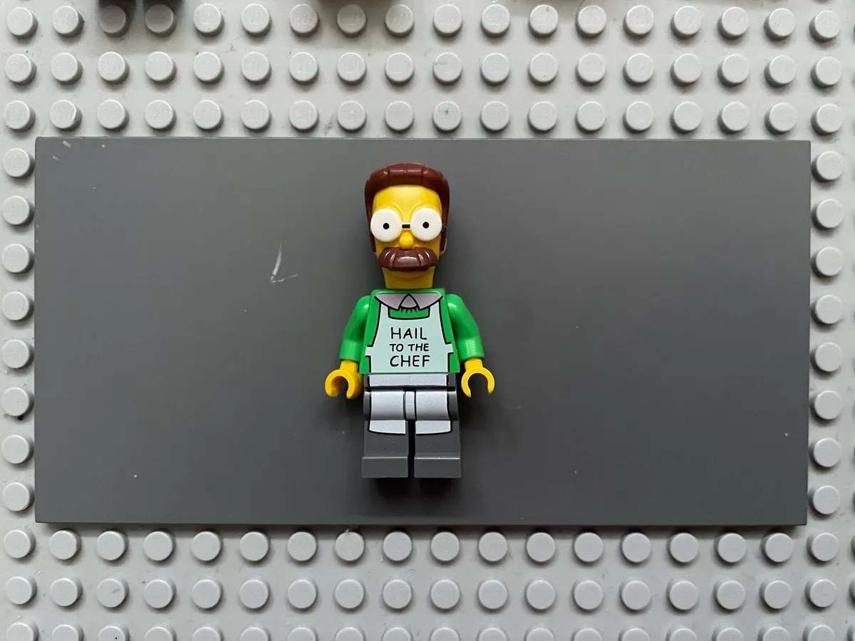 lego simpsons sim006 Ned Flanders minifigure - Image 1