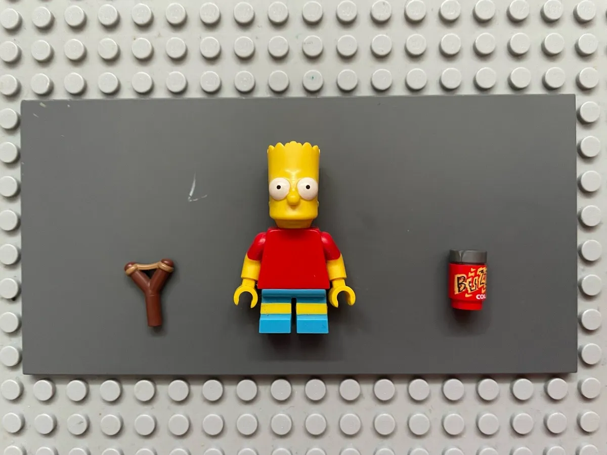 lego simpsons sim026 Bart Simpson minifigure - Image 1