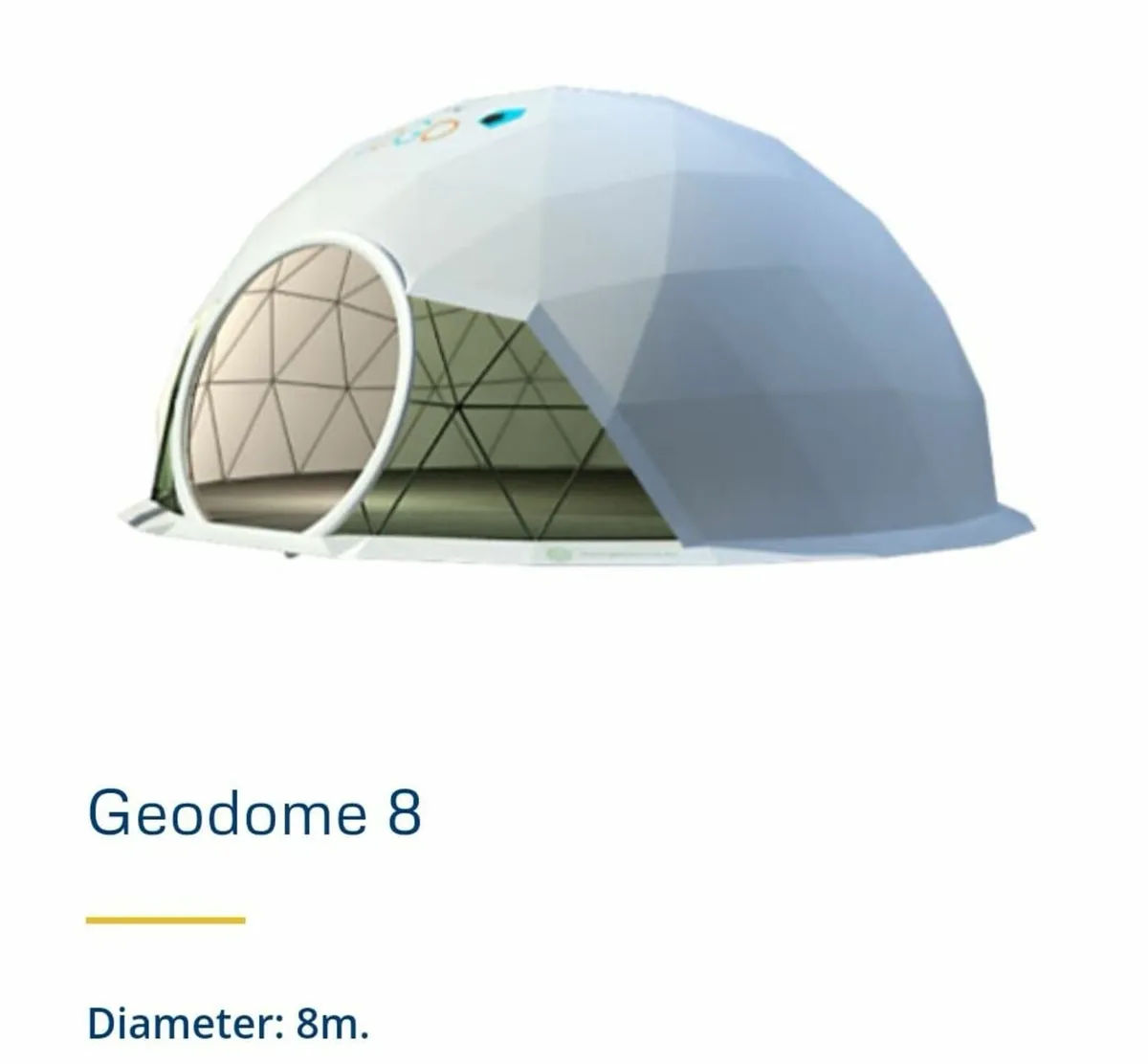Extremely Structure 8m(26.2) Dome Igloo Glamping - Image 2