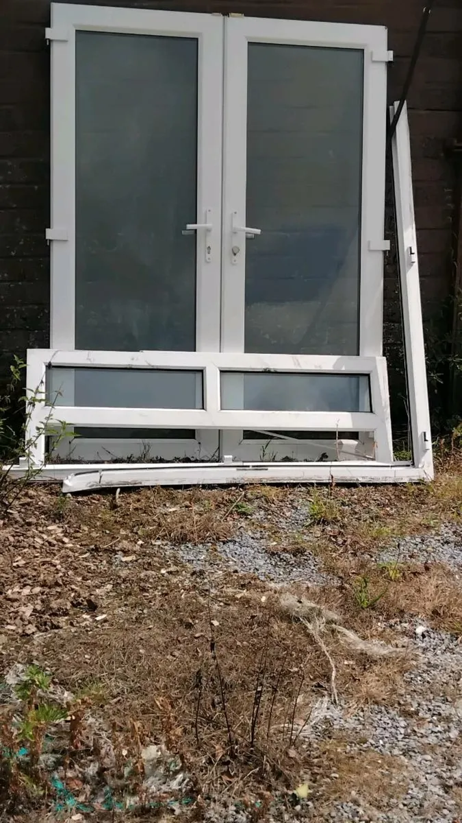 Pvc french doors - Image 1