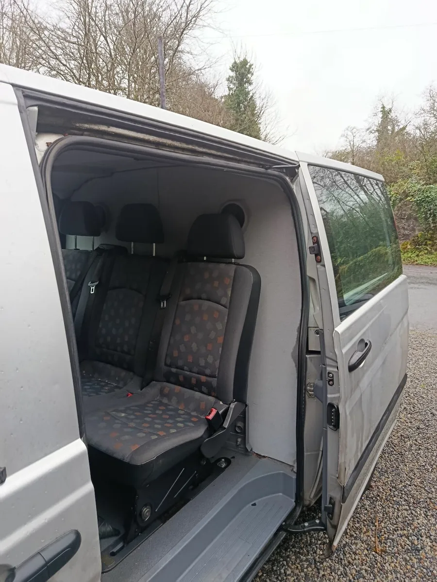 2006 Mercedez Vito Crew cab/camper - Image 2