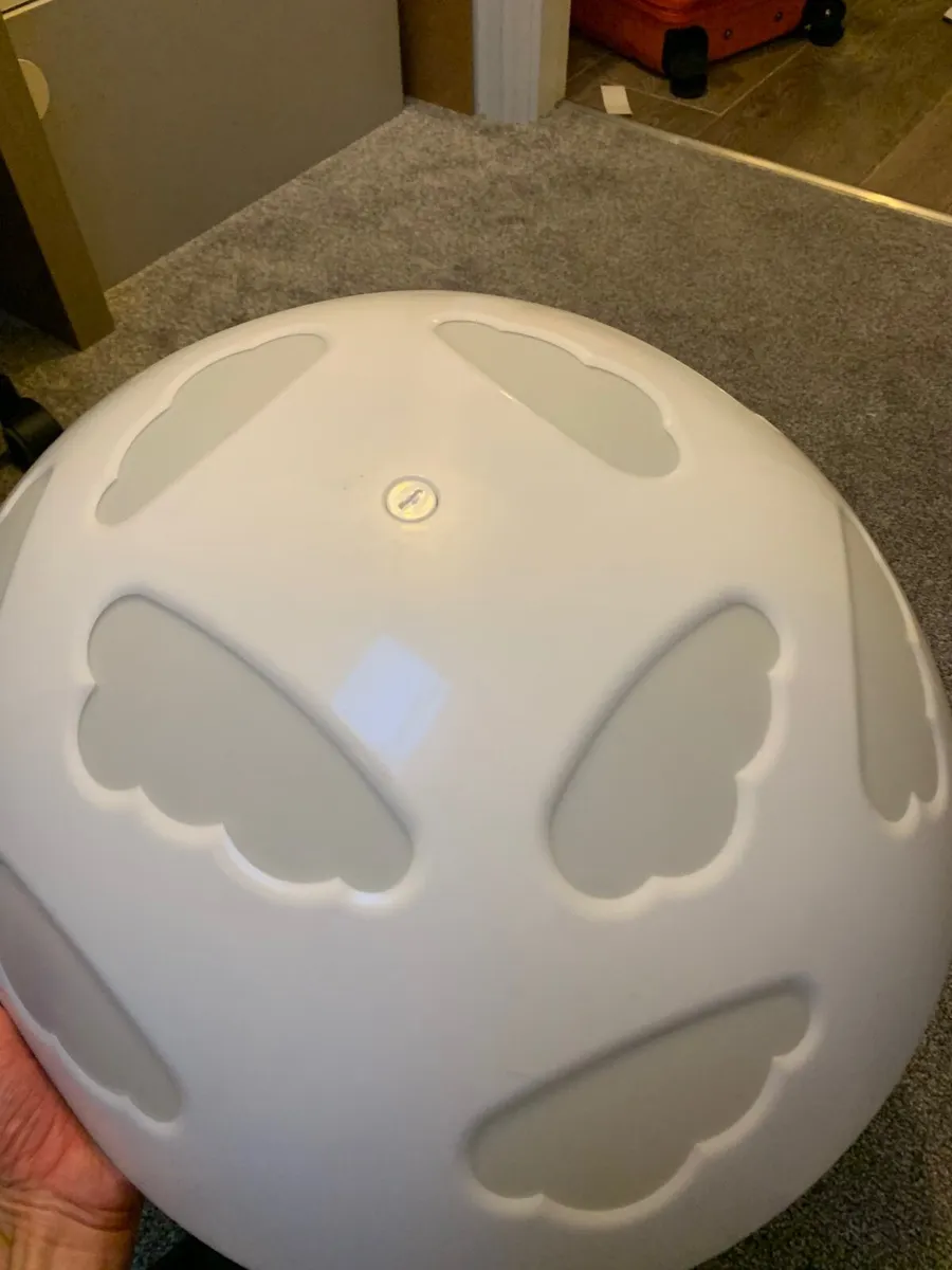 IKEA White Cloud Skojig Lamp (vintage) - Image 4