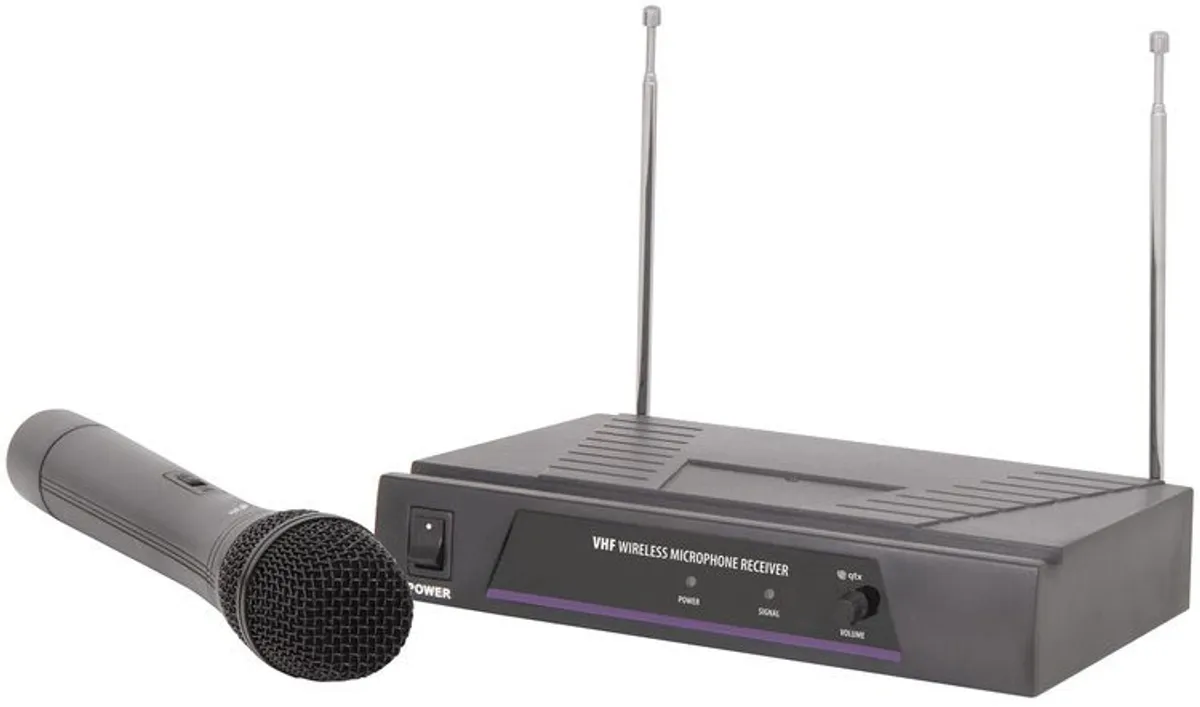 Handheld Microphone VHF Wireless System Wireless Mic - Image 1