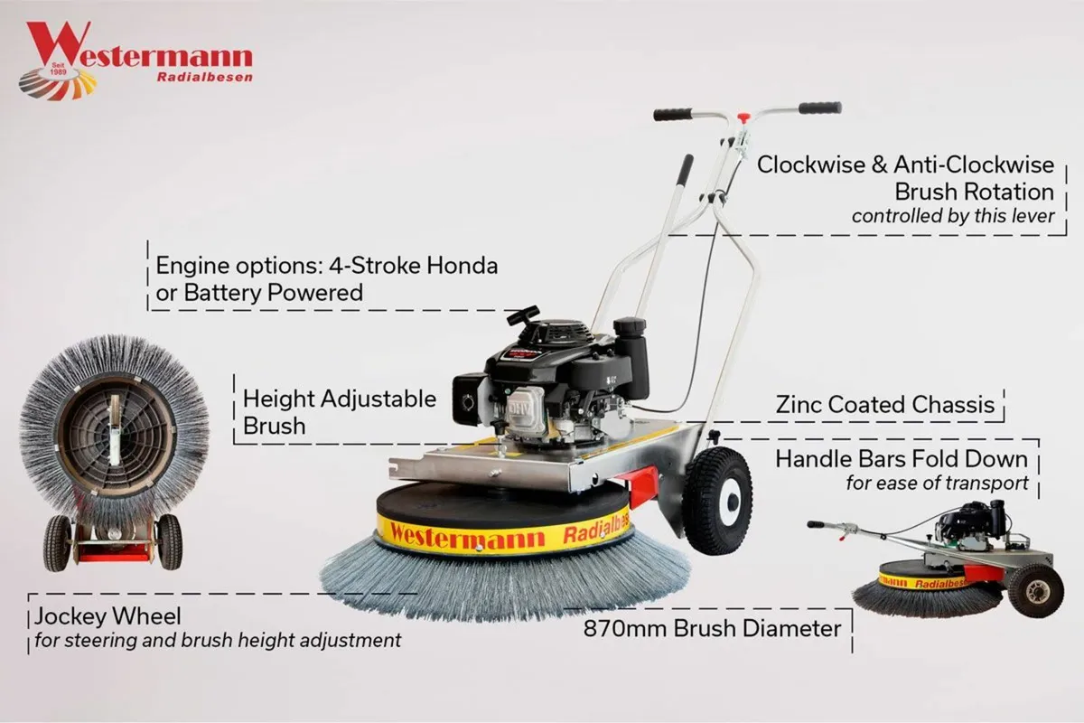 Westermann WR870 Moss Brush - Image 1