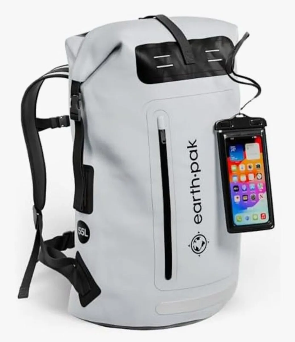 Earth Pak Waterproof Drybags 55L Backpack 70Litre Duffel - Image 2