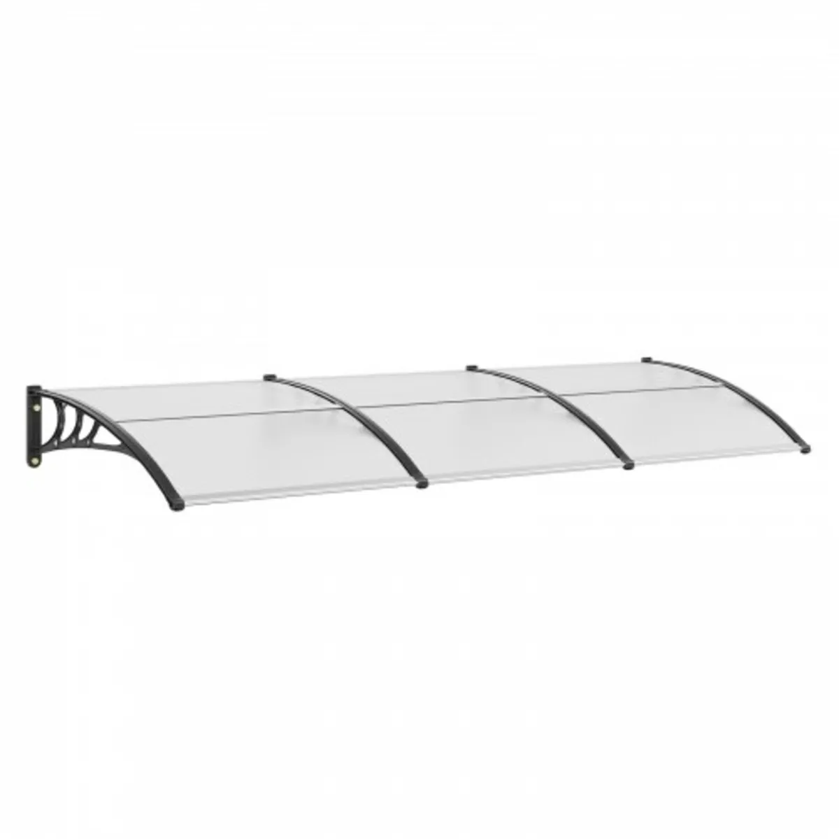 Window Door Awning Canopy, 38" x 117" Door Canopy - Image 1