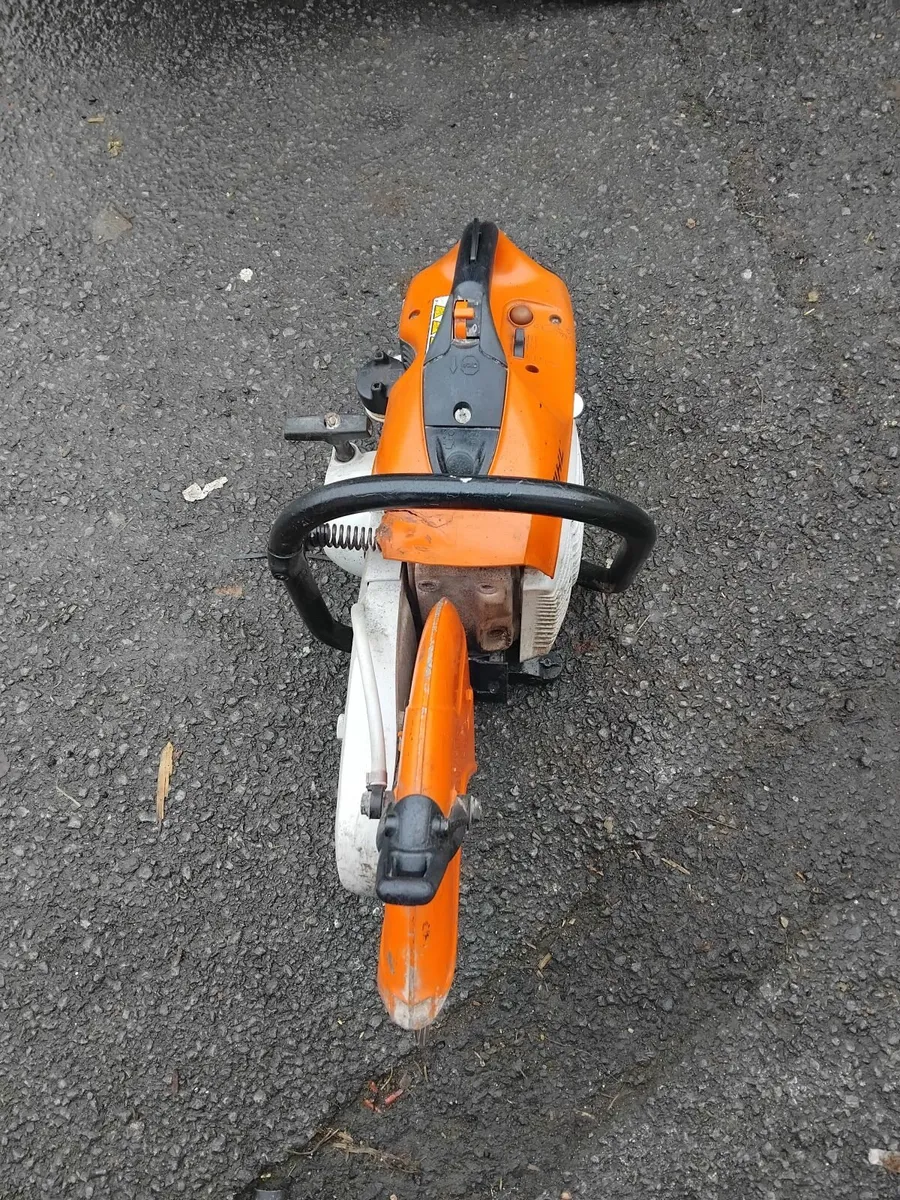 2021 sthil TS 410 consaw running very well - Image 3