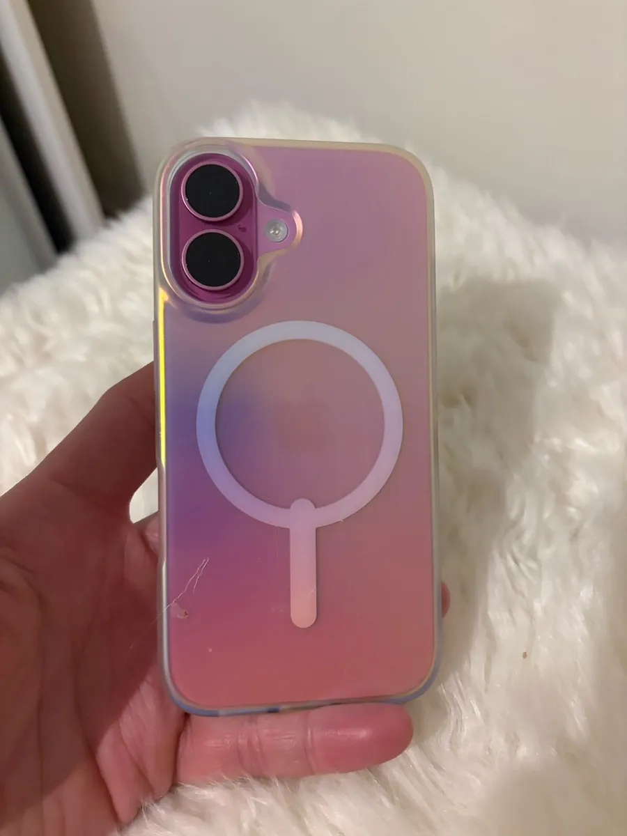 iPhone 16 pink sim free 128GB mint condition - Image 1