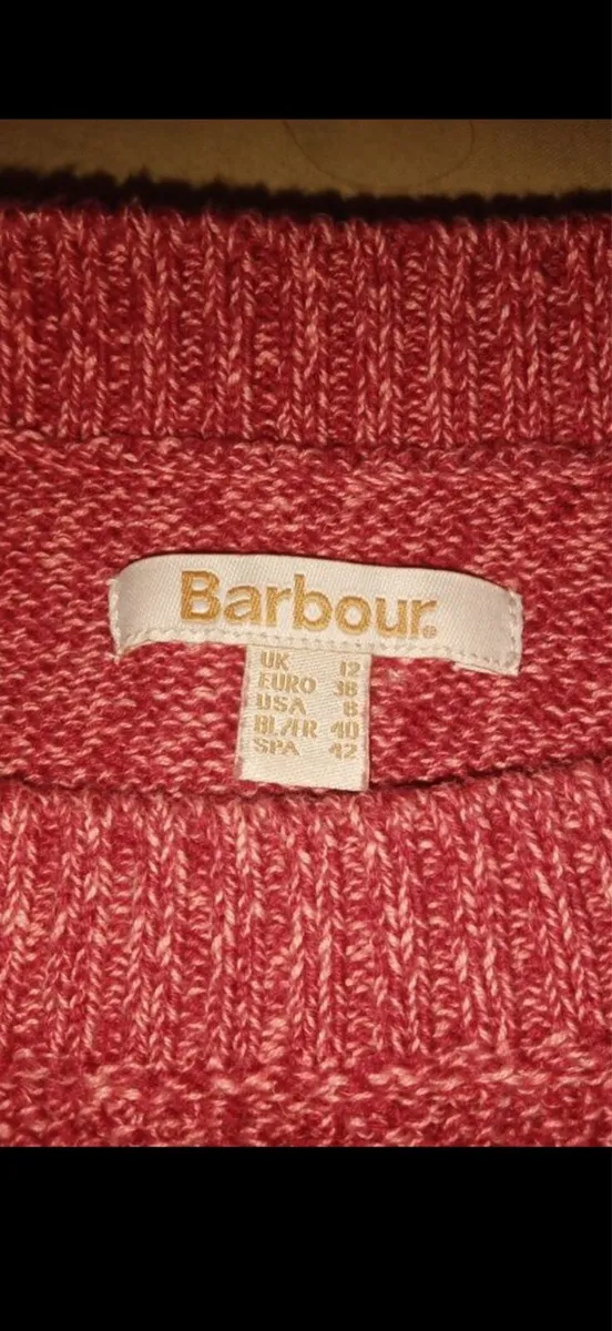 Barbour jumper - Image 1