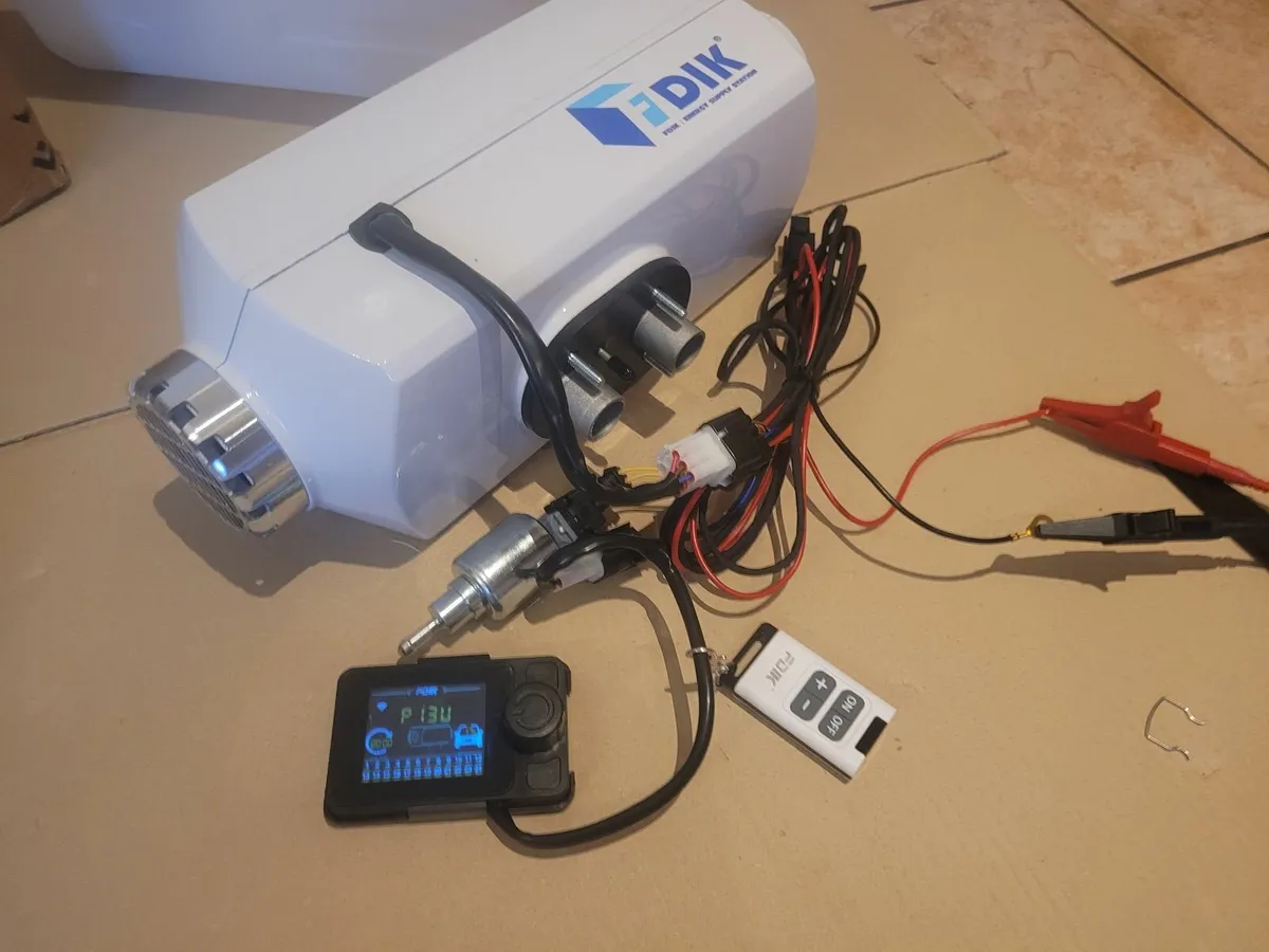 Diesel heater with ALUMINUM shell, App, Timer, - Image 2