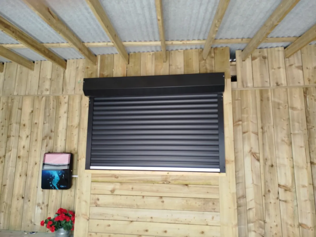 roller  door  insulated  black  2.5 x 2.5  ope - Image 3