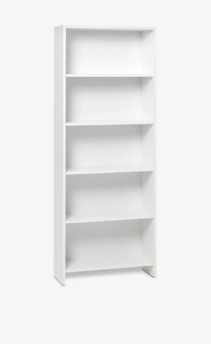 King Bed + Mattress, book shelf, Study Desk - Image 2