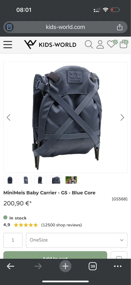 G5 Baby Carrier - Image 3