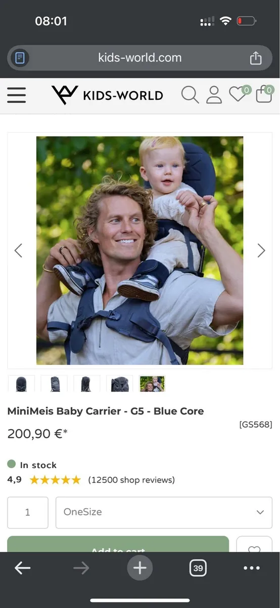 G5 Baby Carrier - Image 4