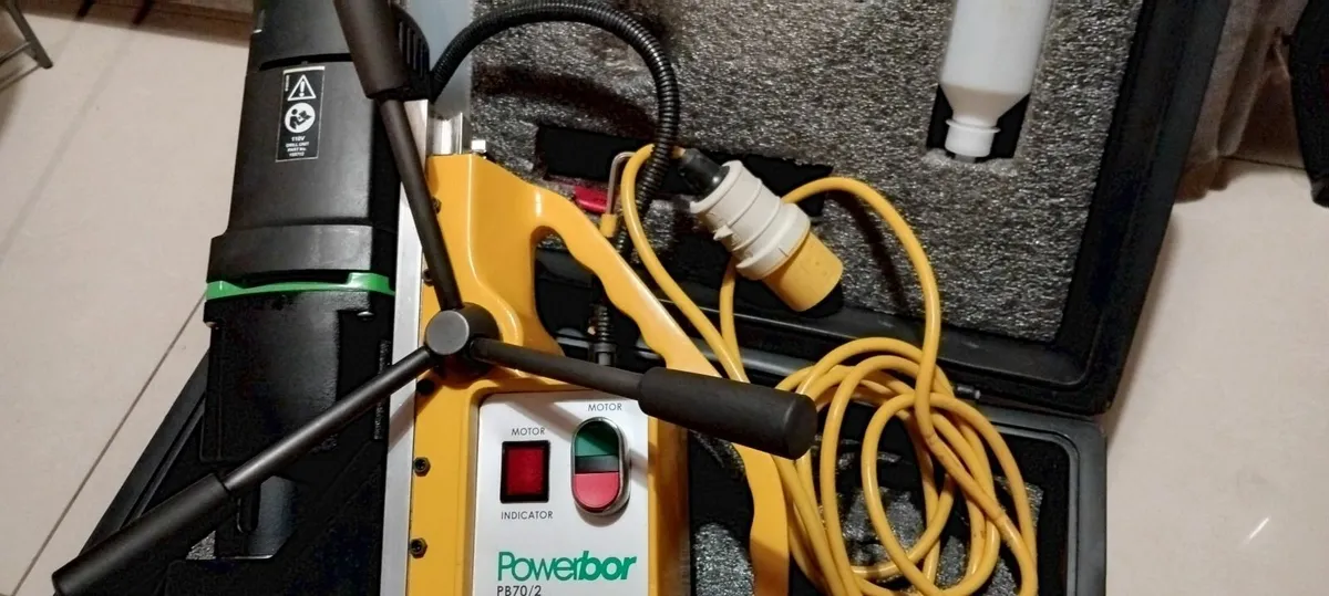 Powerbor PB702 Magnetic Drill 110v - Image 4