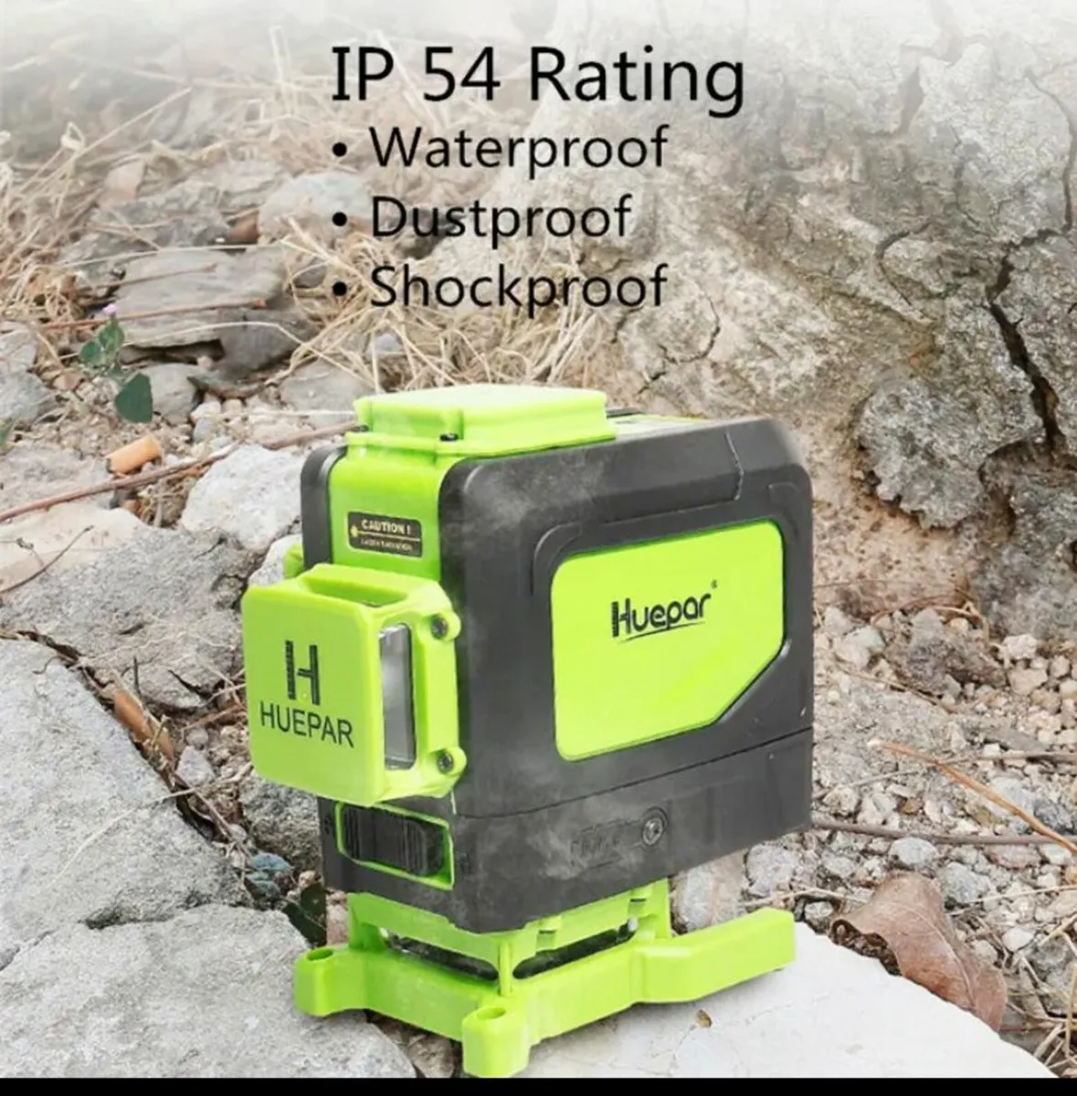 IP54, Dust- Water- Shockproof Laser Level. New - Image 4