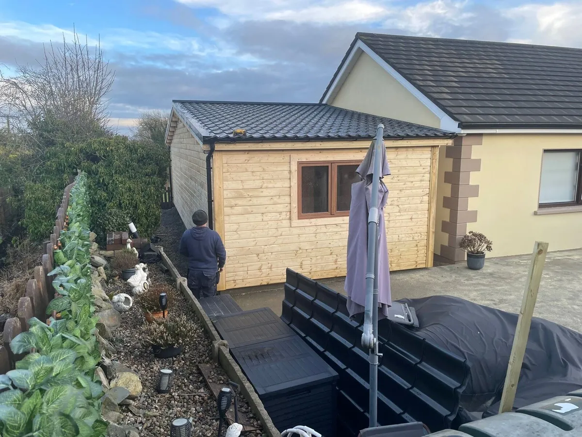 COSYCABINS.IE LOG CABIN EXTENSIONS - Image 2