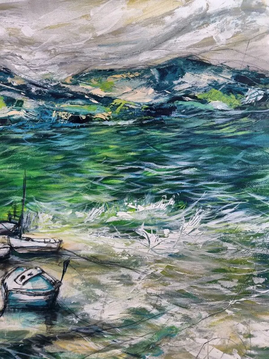 Sleeping Vessels at Murrisk, Low Tide (2024) - Image 4