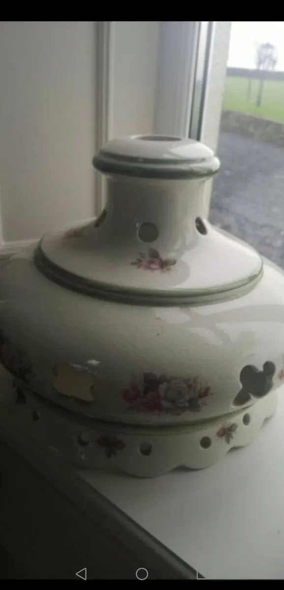 Unusual Ceramic Ceiling Shade - Image 1