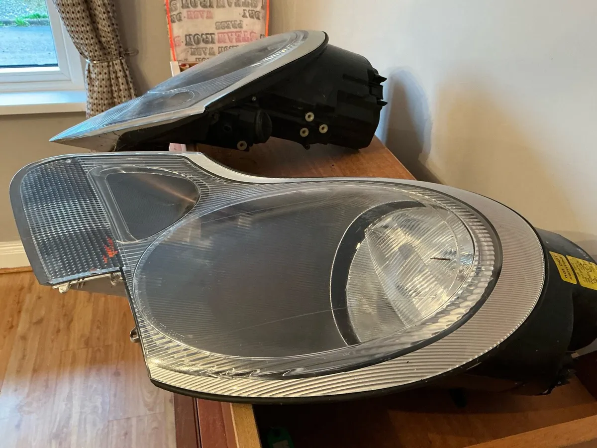 Porsche Boxster 2004 facelift Headlights Original - Image 1
