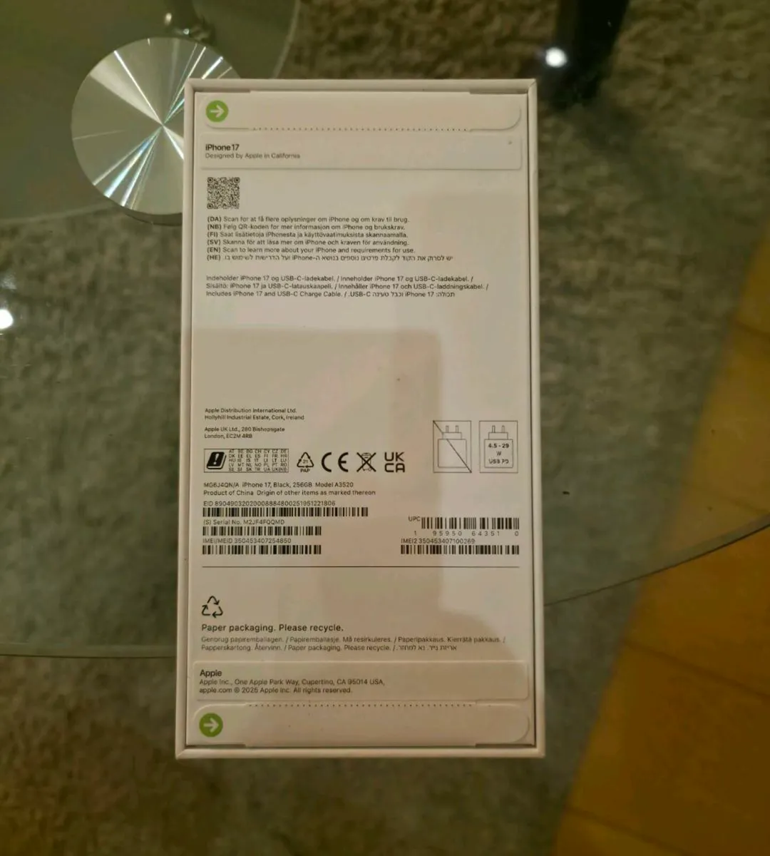 Apple Iphone 17 256GB IRISH - Image 2