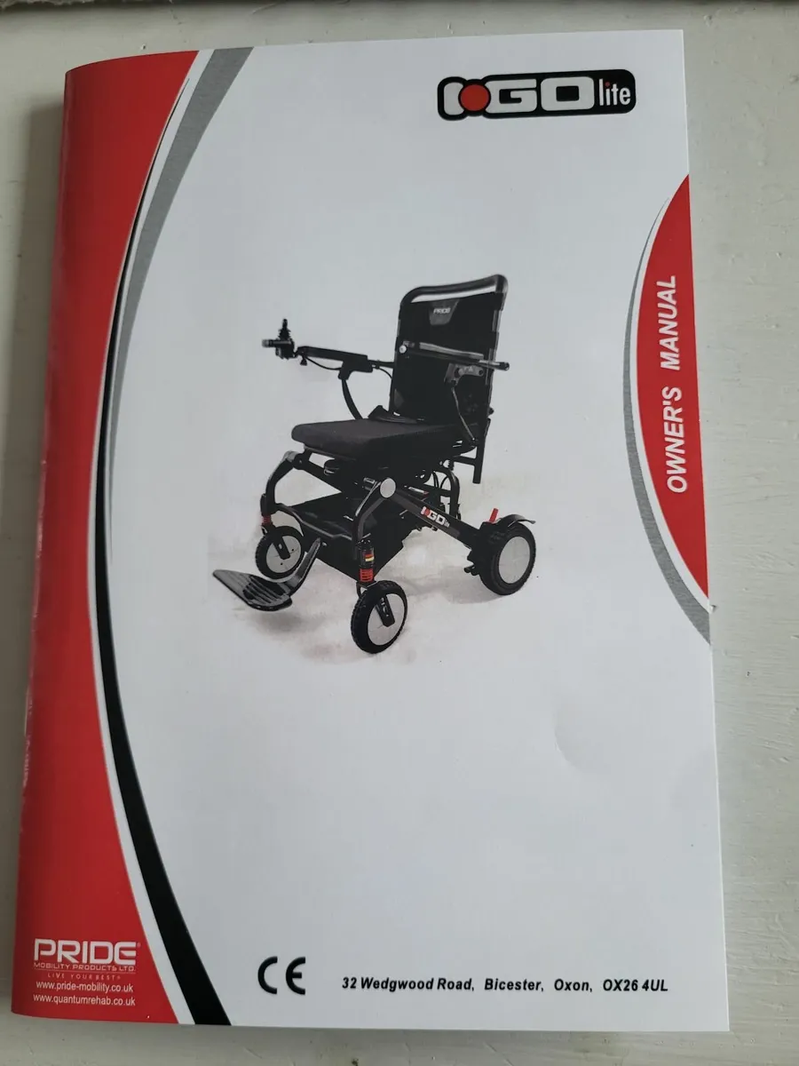 IGo Foldable Electric Wheelchair - Image 2