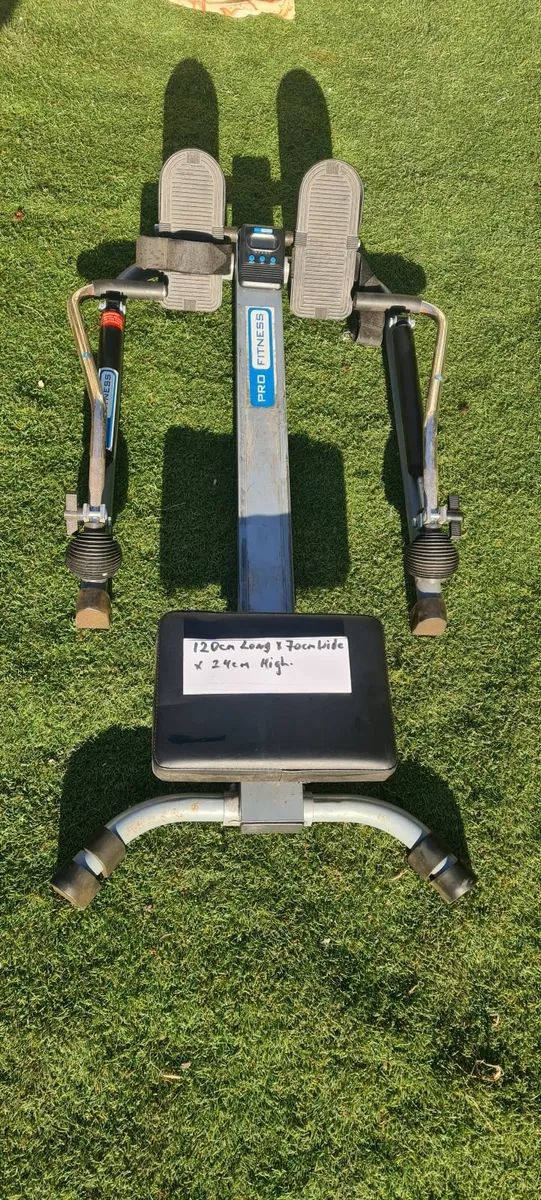 Full set of exercise equipment for home gym, - Image 1