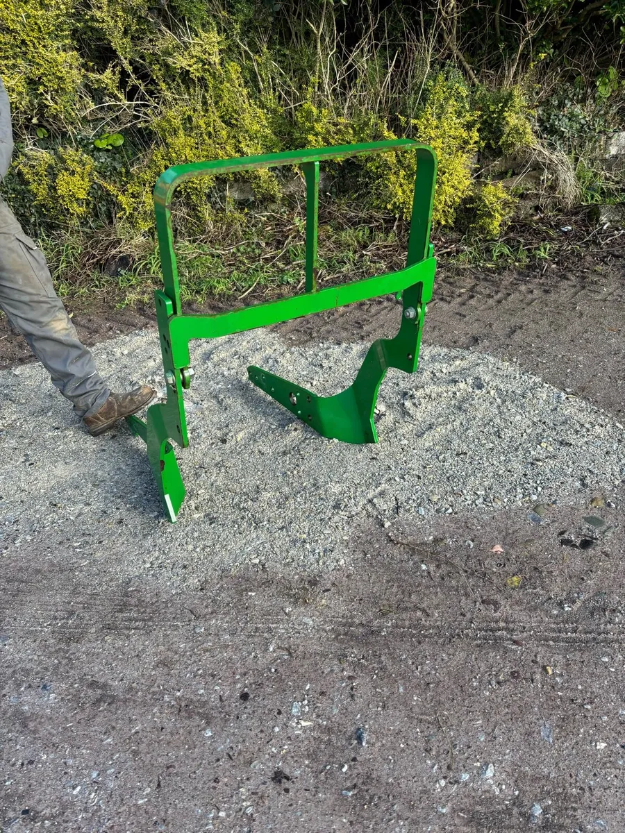 John Deere loader safety bar and exhaust - Image 1
