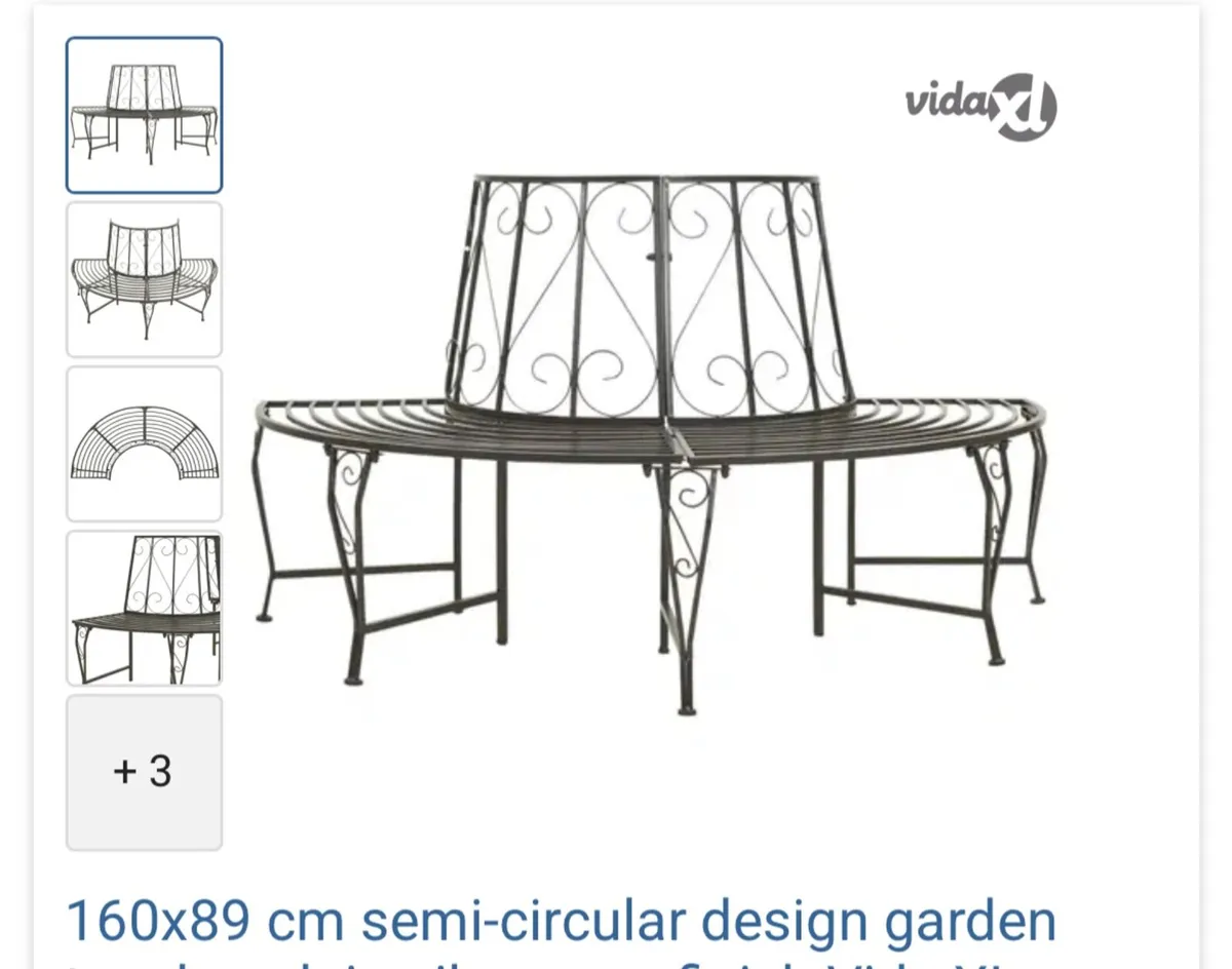 Half tree surround seat