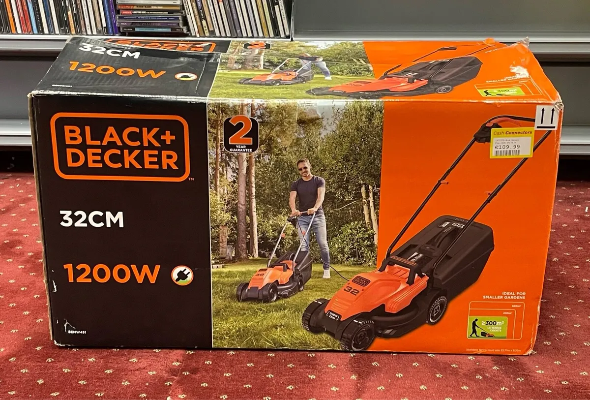 Black and Decker Lawn Mower - Image 1
