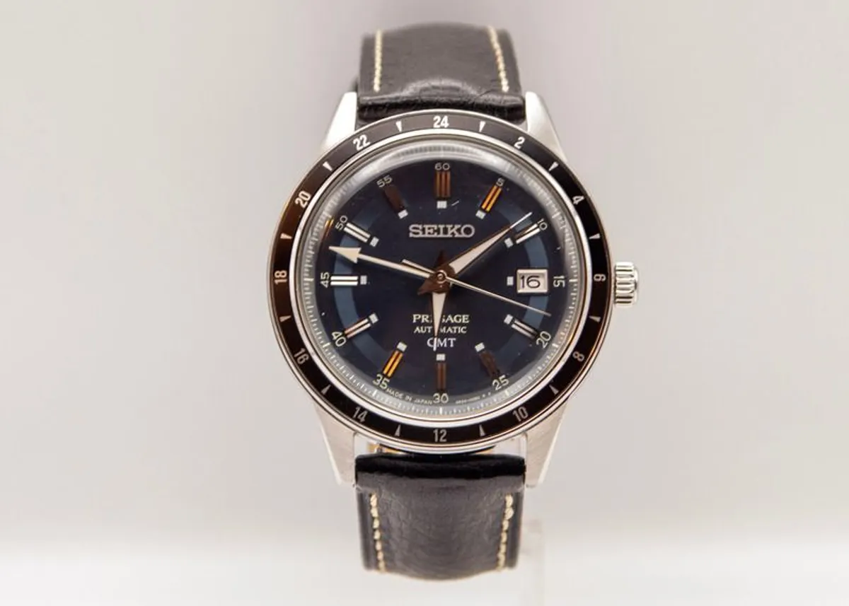 Seiko Presage Style 60s GMT SSK009J1 Automatic watch year 2023 - Image 1