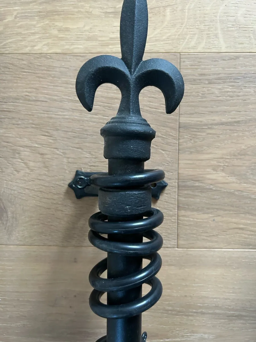 Curtain Poles - Black Metal - Image 2