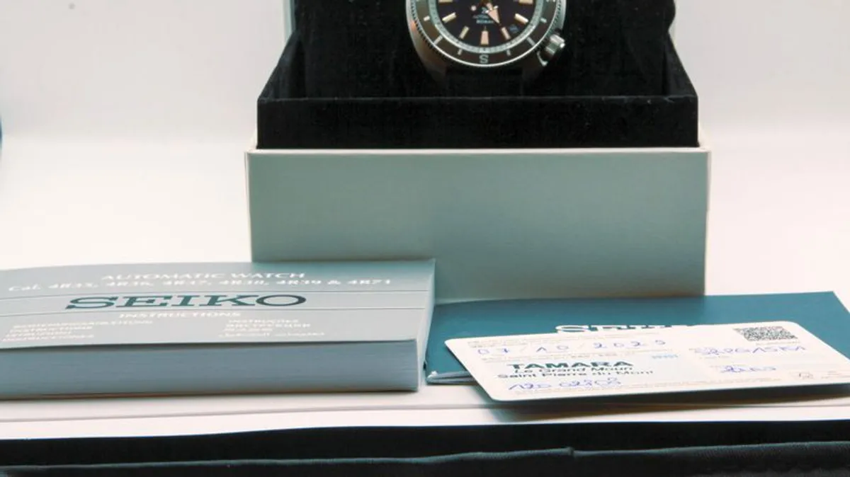 Seiko Prospex Tortoise Srpg15k1 Automatic Diver (blue) - Image 2