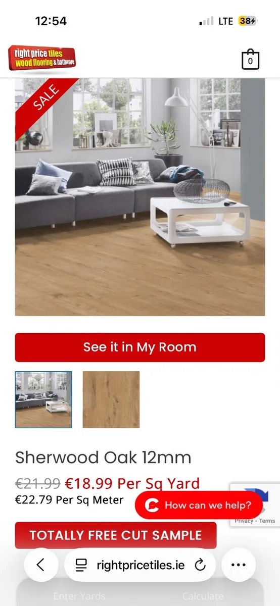 Eurohome laminate flooring 6 packs - Image 3
