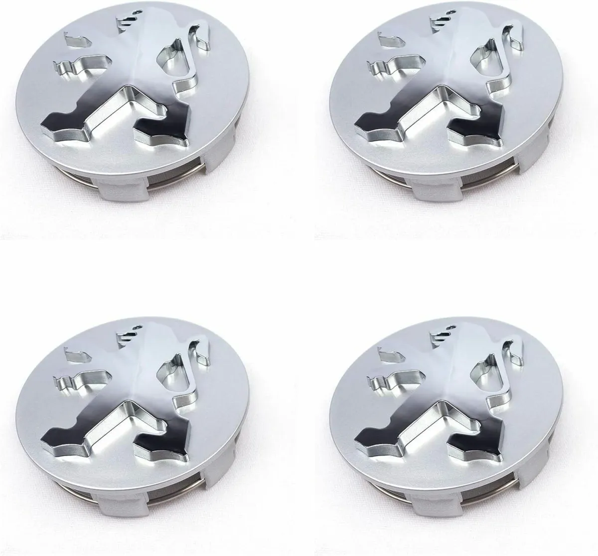 Set of 4 Peugeot - Alloy Wheel Centre Hub Caps Fac