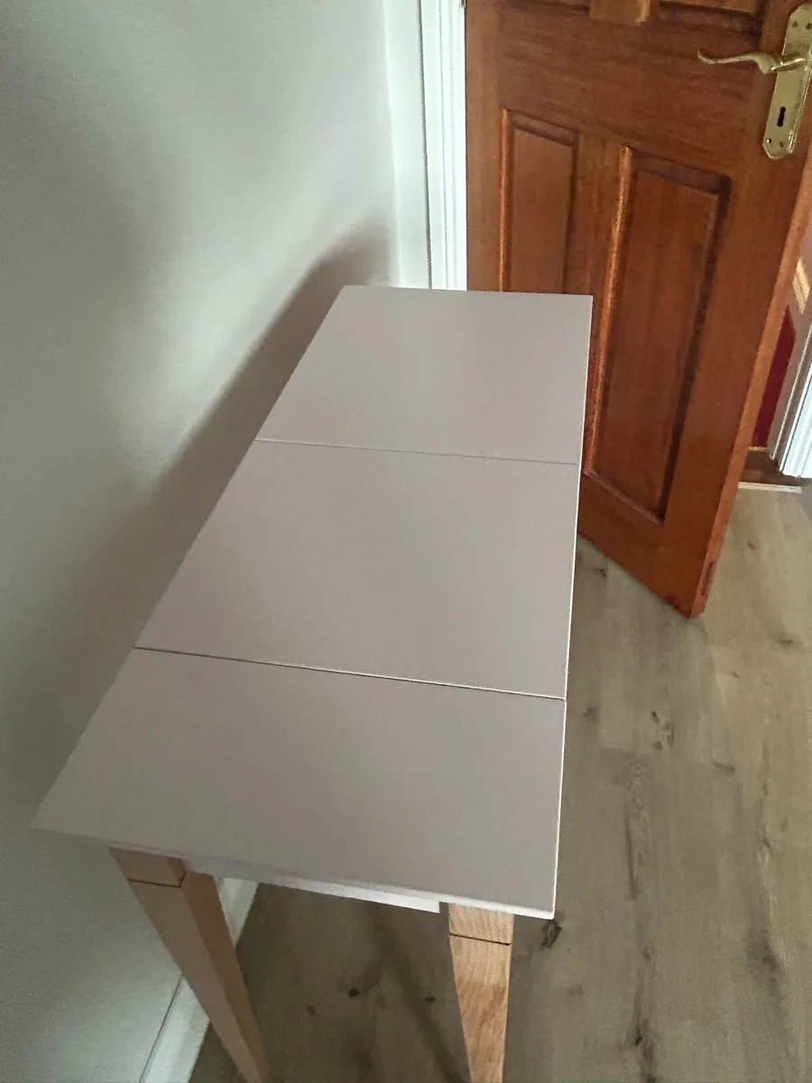 Stylish dressing /console table with hidden mirror - Image 3