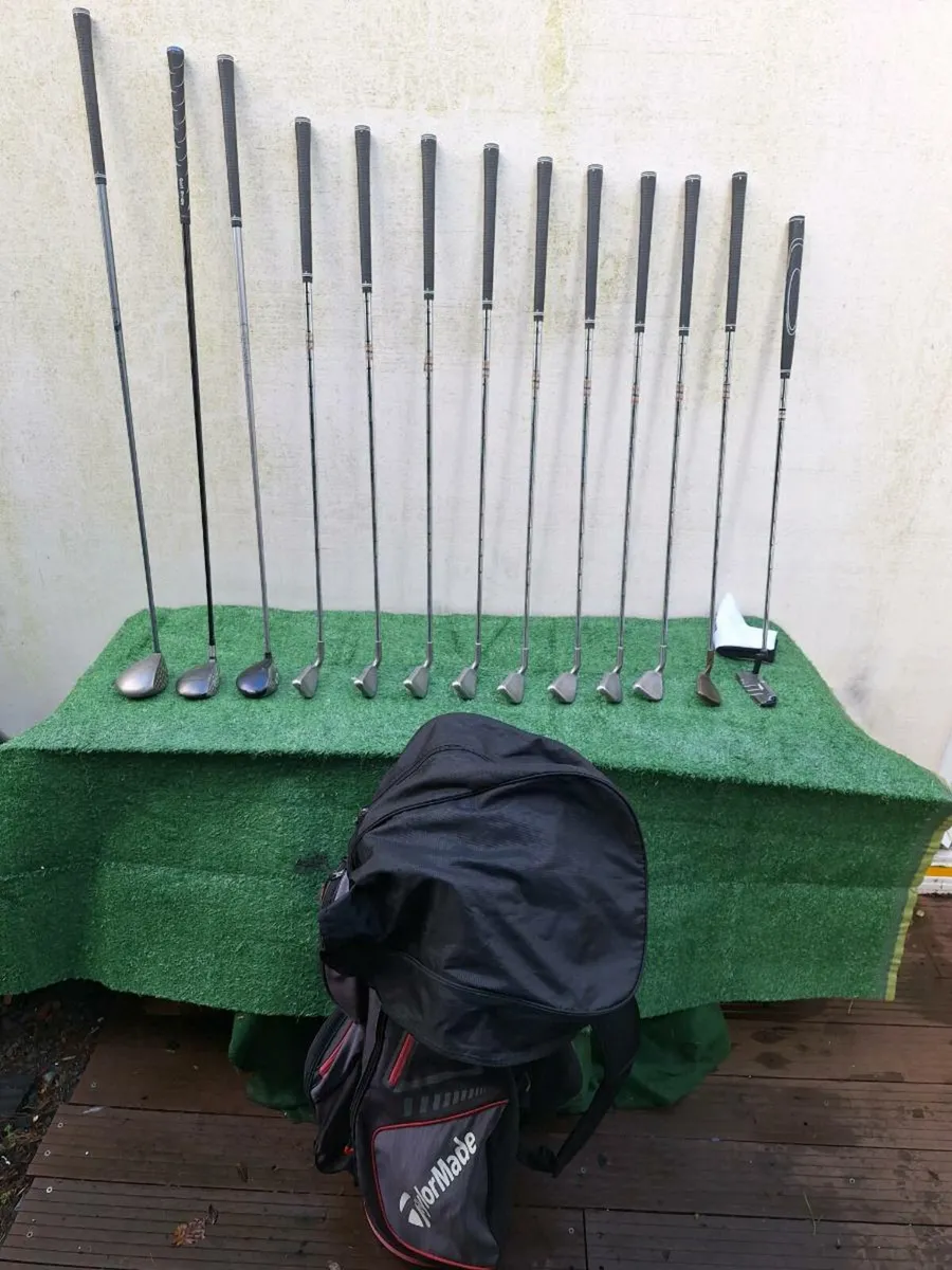 Golf clubs. Full set and bag - Image 2