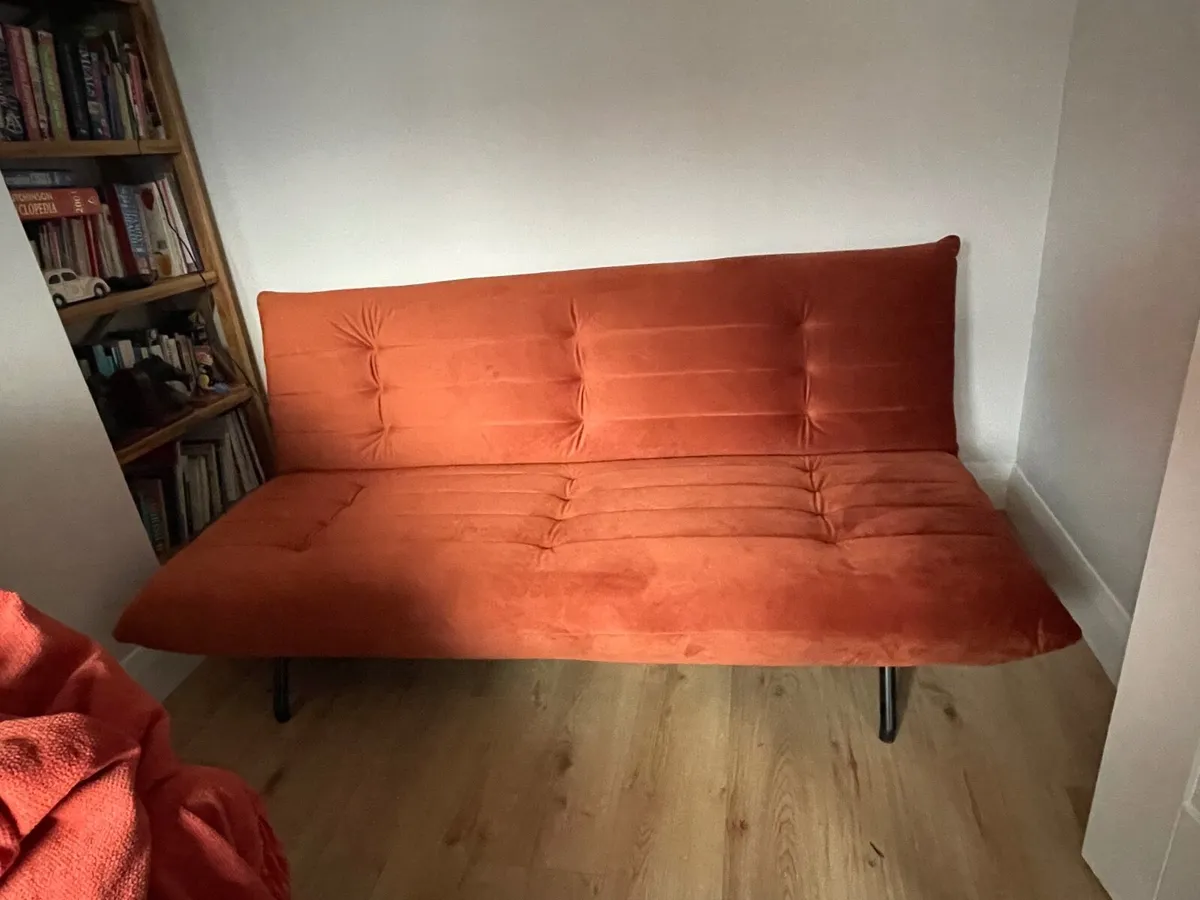 New Teracotta Sofa Bed for Sale - Image 3