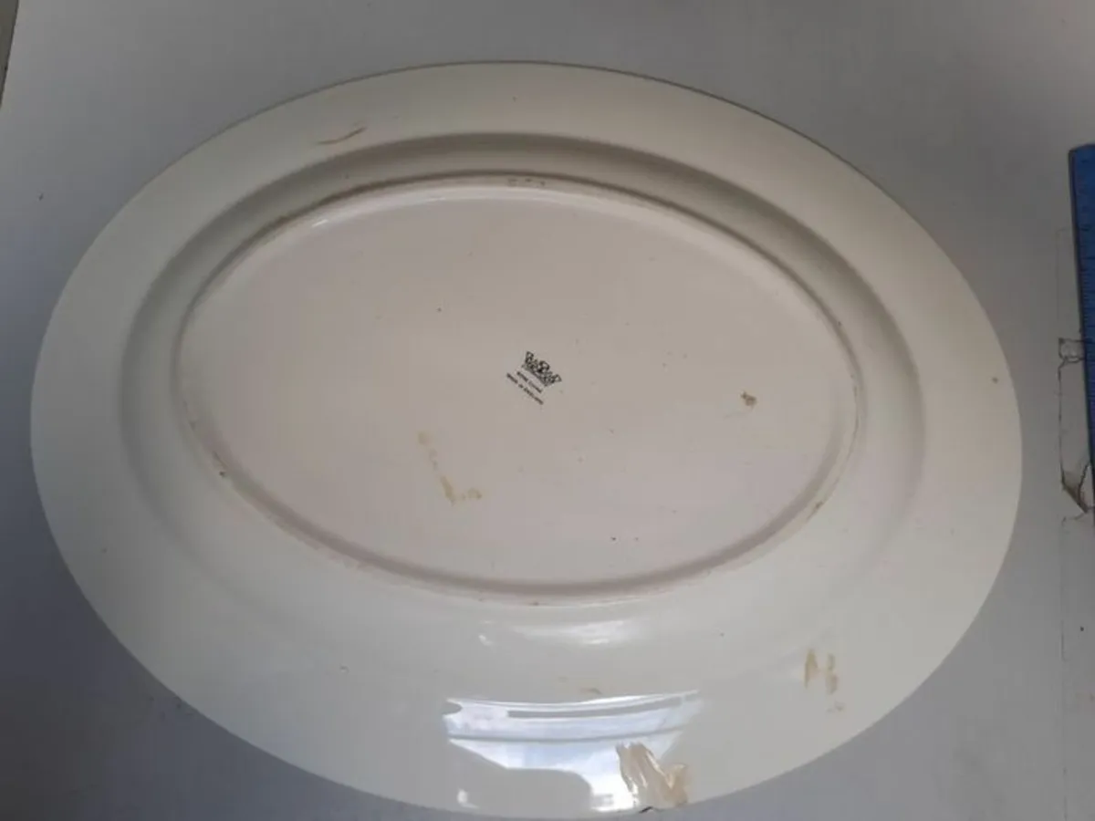 Oval pheasant scene plate - Image 4