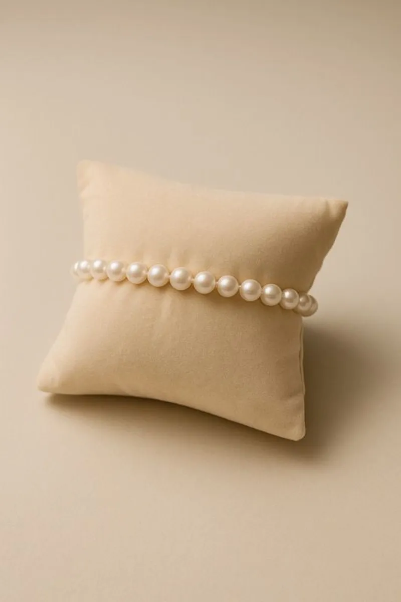 9CT Pearl Bracelete - Image 1