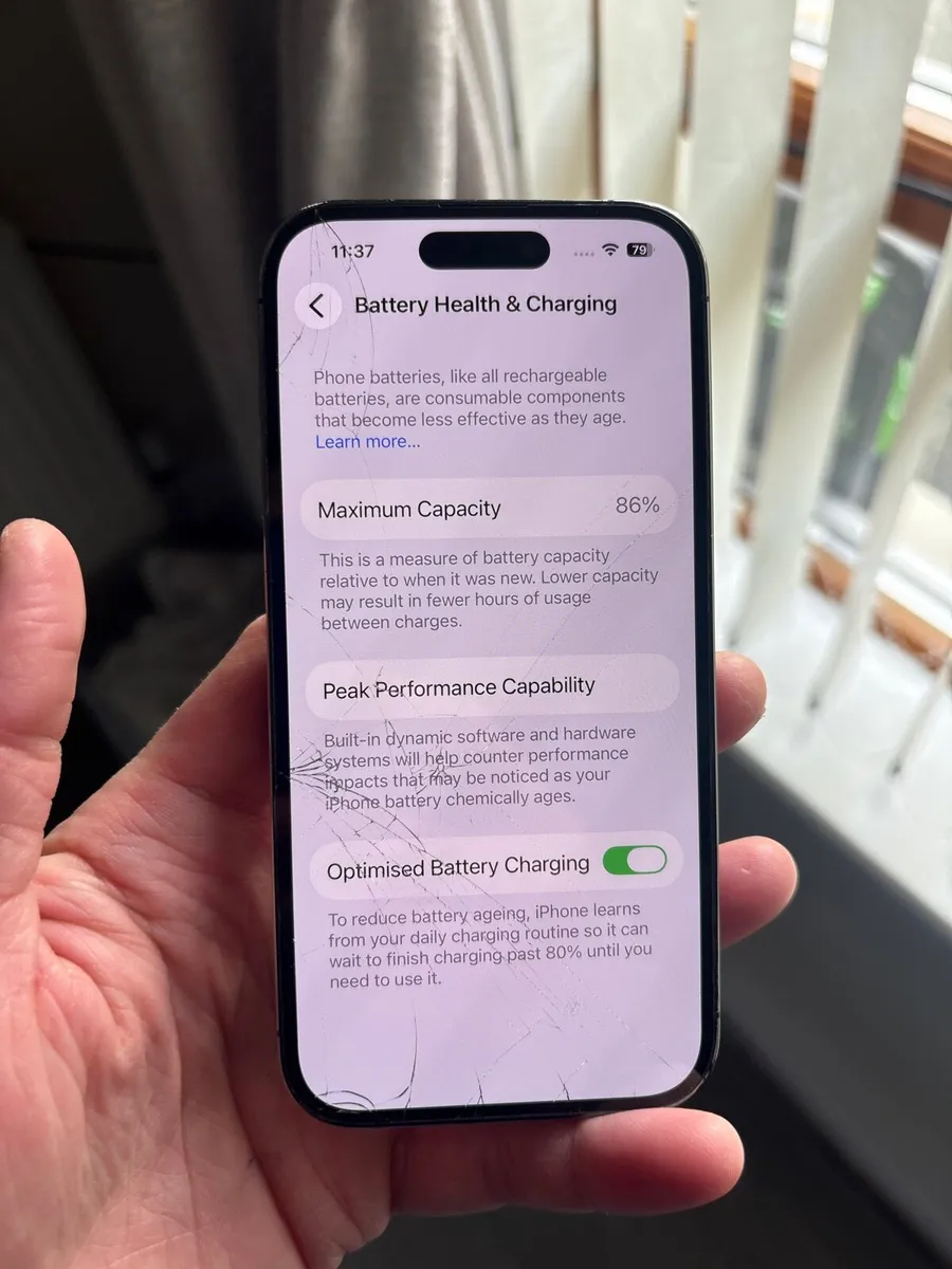 iPhone 14 Pro purple sim free 128Gb - Image 4