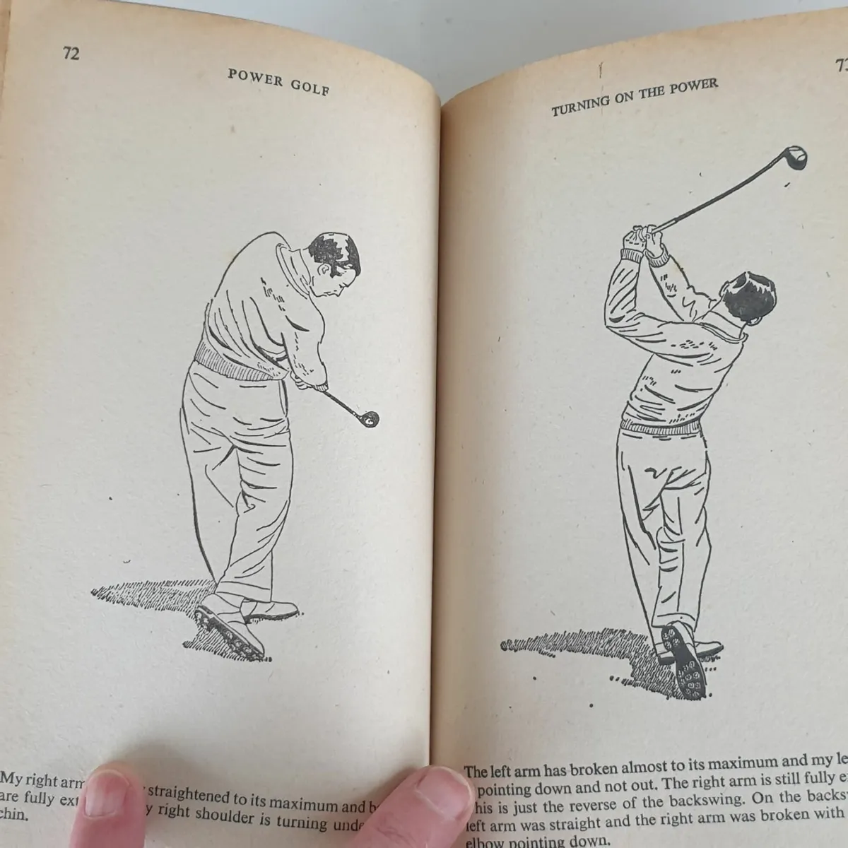 Ben Hogan paperback Power Golf - Image 4